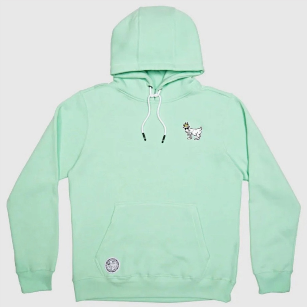 EUC GOAT USA Sweatshirt in Mint Green